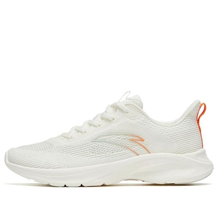 (WMNS) ANTA Running Series Sneakers 'White Orange' 122325576-1