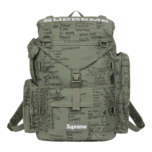 Supreme Field Backpack 'Olive Green Black' SUP-SS23-1091