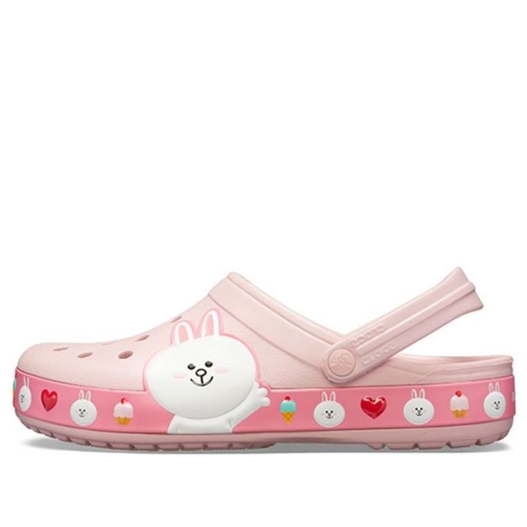 Crocs x Line Friends Beach Pink Unisex Sandals 205791-606