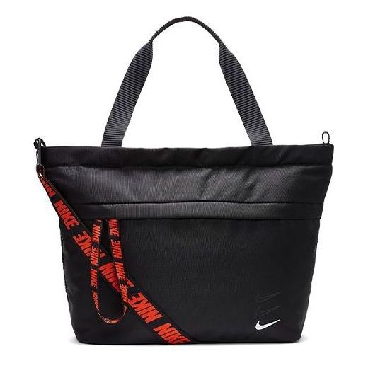 Nike Sportswear Essentials Tote 'Black Red' BA6142-010