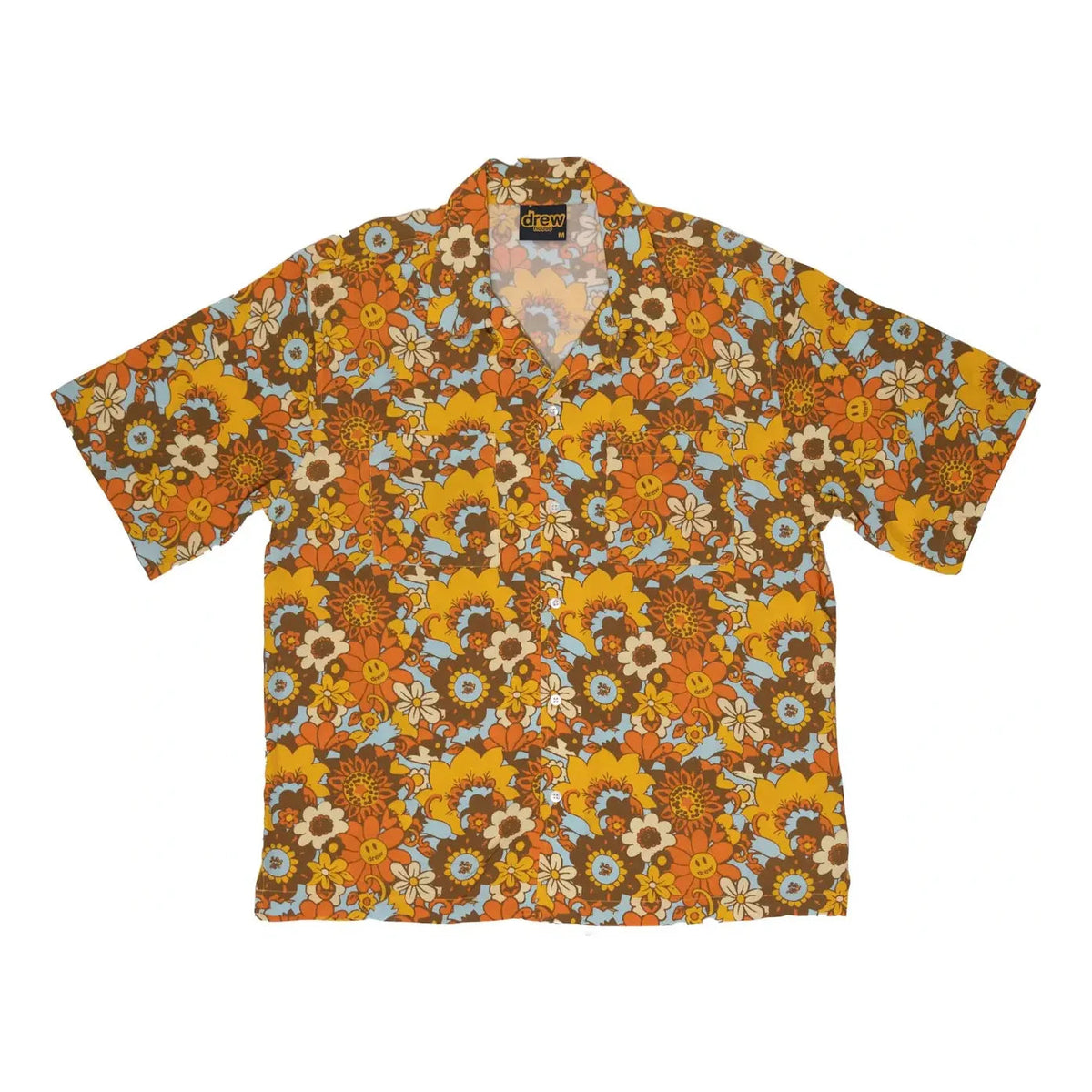Drew House Rayon Camp Shirt 'Vintage Floral' DR-FW21-016