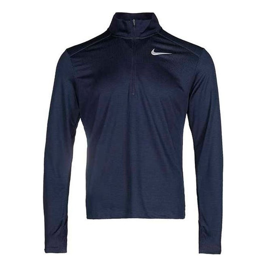 Nike Pacer Dri-FIT Cardigan Running Sports Long Sleeves Navy Blue BV4756-452