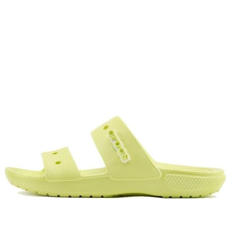 Crocs Soft Sole Cozy Sports Unisex Yellow Sandals 206761-3U4