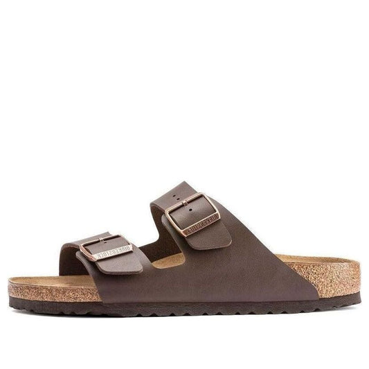 Birkenstock Arizona Birko-Flor 'Dark Brown' 0051701