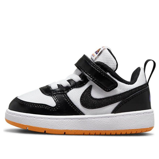 (TD) Nike Court Borough Low 2 SE 'White Kumquat Black' DN1230-100