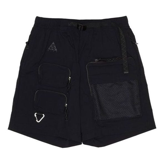 Nike x ACG Multiple Pockets Cargo Casual Sports Shorts Black CK7856-013