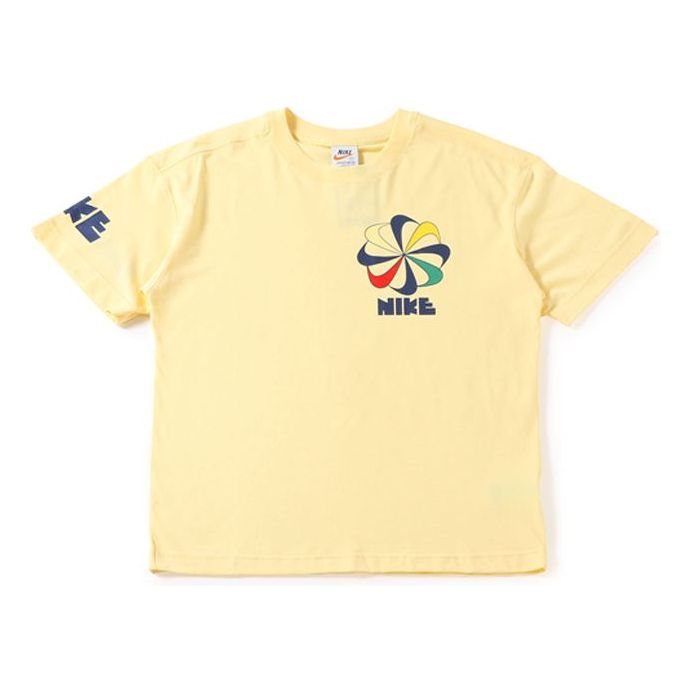 Nike Sportswear Vintage Printed TEE Men Yellow BV7632-746