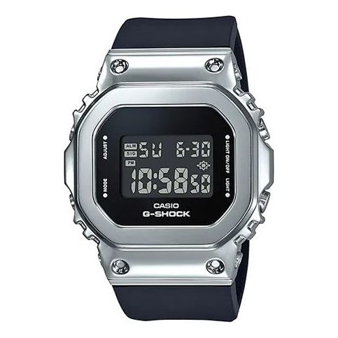 CASIO G-Shock Digital 'Black Silver' GM-S5600-1JF