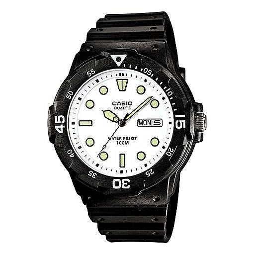 CASIO Male YOUTH Japan / South Korea Fashion Sports White Dial Mens White Analog MRW-200H-7E