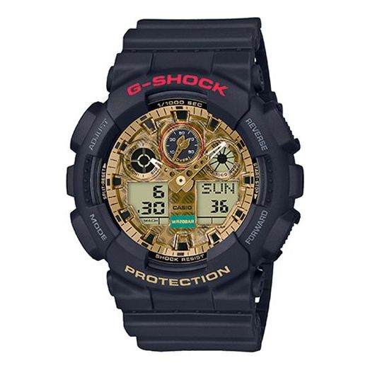 CASIO G-Shock Analog-Digital 'Black Gold' GA-100TMN-1A