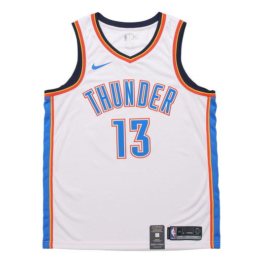 Nike Paul George Association Edition Swingman Oklahoma City Thunder White 864437-104