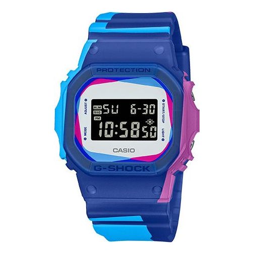 CASIO G-Shock Digital 'Blue' DWE-5600PR-2PR