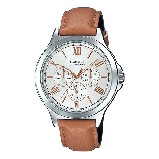 CASIO ENTICER SERISESeries Men'ses Mens Silver Analog MTP-V300L-7A2