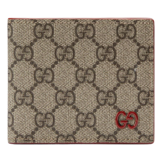 Gucci Wallet With GG Detail 'Beige Ebony Supreme' 768243-FACQC-9752