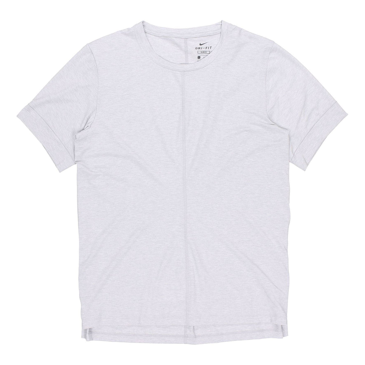 Nike Yoga Dri-FIT Sports Quick Dry Short Sleeve Smoke Grey Light gray BV4035-077