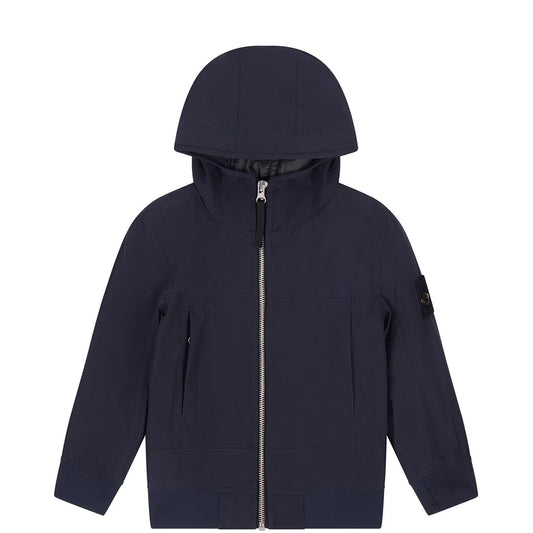 Stone Island Junior Navy Soft Shell Jacket