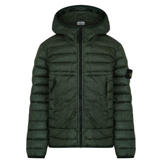 Stone Island Junior Loom Woven Down Jacket