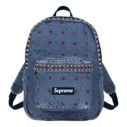 Supreme x B.B. Simon Denim Backpack SS25 'Washed Indigo' SS25B37-WASHED-INDIGO