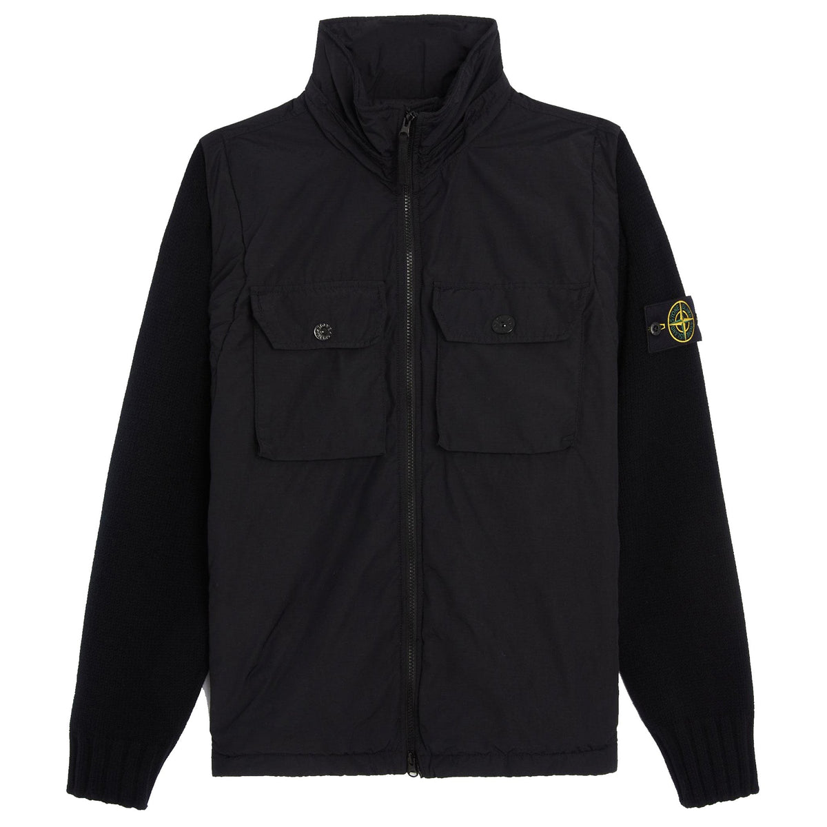 Stone Island Black Naslan Light with Primaloft Jacket