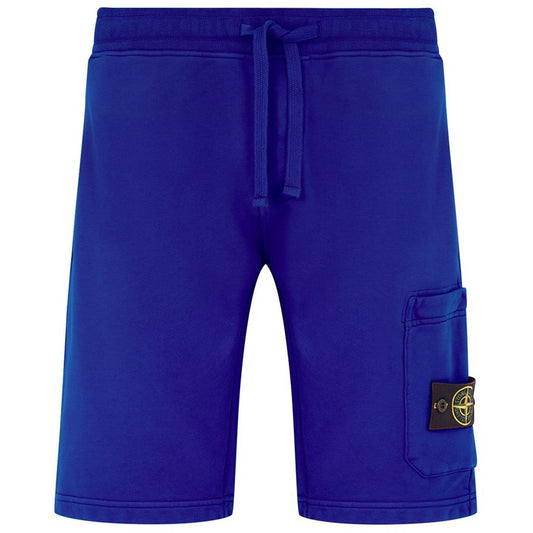 Stone Island Blue Sweatshorts