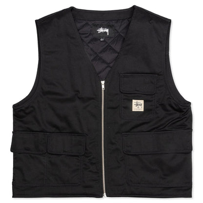 Insulated Work Vest - Black