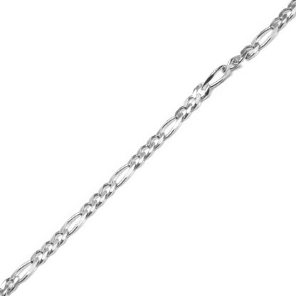 Figaro Bracelet Thick - 925 Sterling Silver