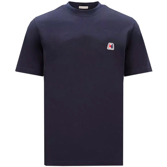 Moncler Navy Logo T-Shirt